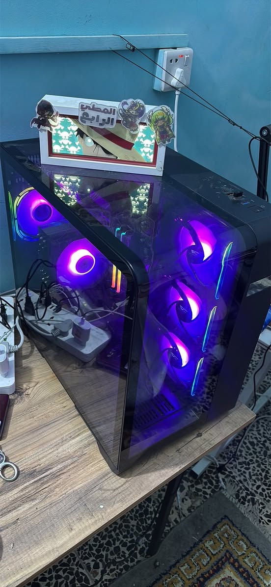 السلام عليكم PC GAMING  للبيع
المواصفات: 

Processor    AMD Ryzen 5 9600X 6-Core 3.90 GHz
Installed RAM    32.0 GB
Storage    932 GB SSD WD Green SN3000 1TB, 954 GB SSD Lexar SSD NM620 1TB
Graphics Card    AMD Radeon RX 9060 XT (16 GB), AMD Radeon(TM) Graphics (486 MB)
Motherboard      Msi B650 wifi plus
Case   L280 Black  
تشغل احدث الالعاب بسلاسه تامه وباعلى اعدادات تلعب وانت مرتاح 
السعر : ٢,٢٥٠,٠٠٠


**إذا كنت صاحب هذا الإعلان وتريد حذفه لأي سبب، رجاءا أرسل رسالة إلى الدعم الفني**