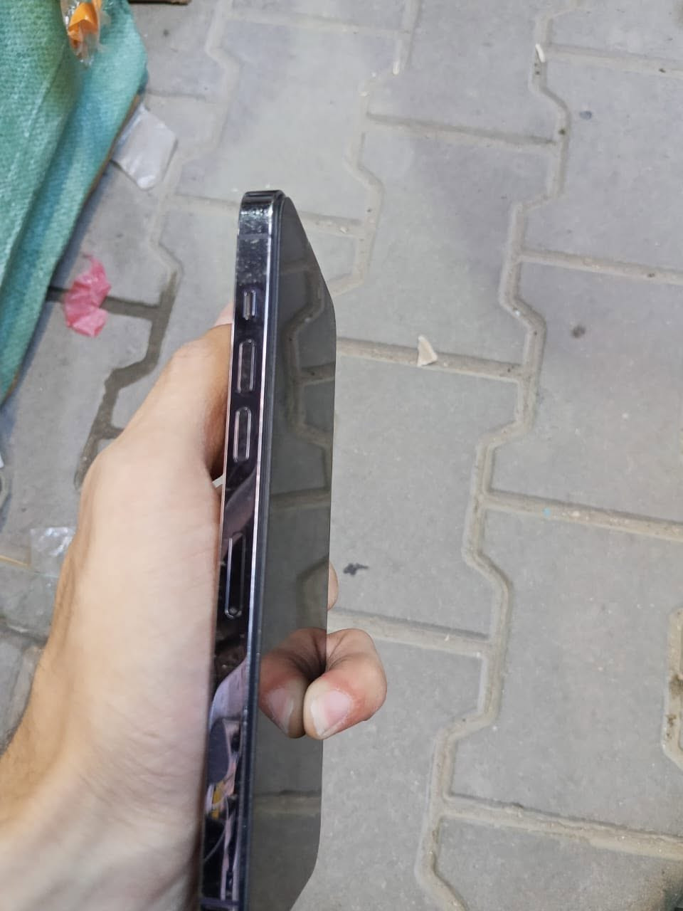 سلام عليكم ايفون 14 برو ماكس ذاكره 256 دبل شريحه جهاز مبدله شاشته شاشه نوعيه زينه وضهر مكسور  ما مبدل بطاريه 83 حقيقيه باكيته موجود رقم ***********. سعر 620. الف وبي مجال قليل
