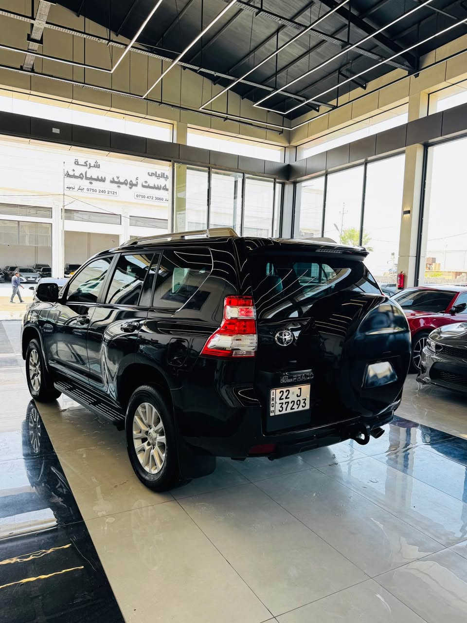 toyota prado 2016
 TX-L V6
فول فول مواسةفات ٦ پستون 
سيارةكي زور جوان بي مةسروف زور خاوين مايتةوة       ١٦٨ هةزار كم روشتوة حةقيقي دةسكاري نةكراوة 
سةيارةكة هيج سبوخي نية تةنها ٣ شويني بچوك  PDR هةية بةلي داخيلي بي ارباك مةكينةي بةشةرتة نةكرايتةوة تةحويل غرامةي بةشةرتة سةنةوي نوية 
شوين هةولير 
سعر 288$ كةميك مةجال 
                             0️⃣7️⃣5️⃣0️⃣3️⃣6️⃣9️⃣9️⃣0️⃣9️⃣2️⃣
كورك واتساب 

تويوتا برادو 2016
‏TX-L V6
كاملة المواصفات، 6 سلندر 
للبيع، مستعملة، عداد 168 ألف كم
أوتوماتيكية، موديل ٢٠١٦، عداد 168 ألف كم حقيقي 
سيارة مابيها سبخ ٣ امكان بي pdrسغير مامبين 
كير محرك شرت حتا مامفتوح زمان 
الموقع: أربيل
السعر: 288 دولارًا بي مجال شوية
***********
للتواصل: كورك (واتساب) أربيل, العراق

