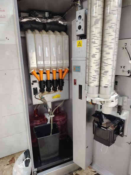 سلام عليكم ورحمة الله وبركاته
الات آيس كوفي للبيع معه عقد الموقع
1 سعر كافت المشروبات____1000 دينار
2 قهوه ساده
3 قهوه وسط
4 حليب
5 كبتشينو
6 نسكافيه
7 كبتشينو بلكرمل
8 قهوه لاتيه
9 ككاو
10 ككاو و حليب
11 اسبريسو
12 موكيتشو
موقع الات بغداد
موقع العقد مستشفه ضاري الفياض
عدد الات 2
الات نضيفات جدد وارد اسباني مابيهن اي خلل
عند حدوث عطل او خلل يوجد كادر صيانه
السعر الاله الواحده 6 ملاين معه العقد
للاتصال ***********
