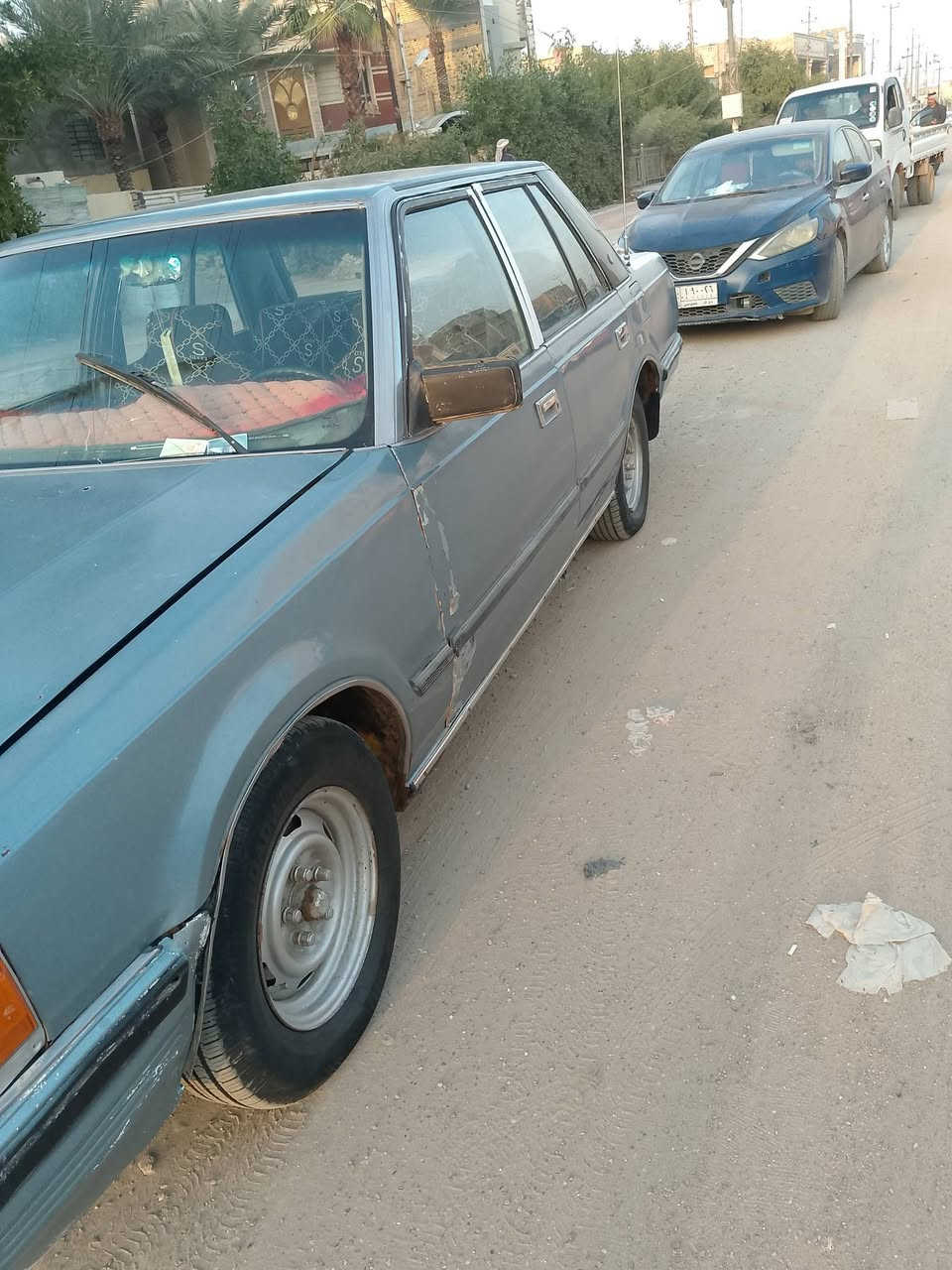 سلام عليكم سوبر البيع موديل 1984 مكينه وكير فيفيتي فيشتين حداديه جديده تخم تأير باتري جديد كهربايات كله شغاله رقم بغداد السعر 30 وبيه مجال قليل مكان ذي قار الشطره الستفار ***********
