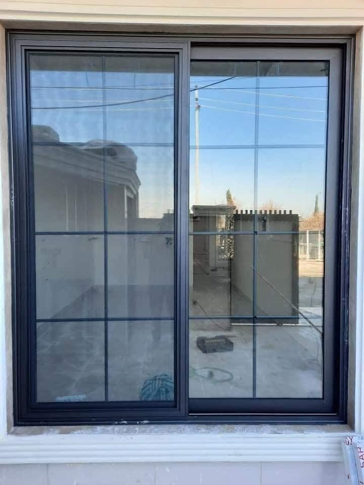 سلام عليكم 
متوفر ابواب وشبابيك اسلايت ومفصلي المنيوم 
وابواب وقواطع داخليه المكان المسيب 
*********** للاستفسار اتصال او واتساب
