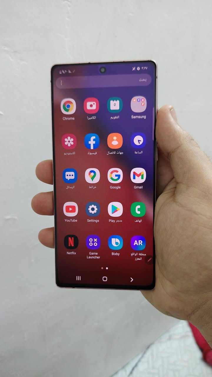 سلام وعليكم تلفون سامسونك نوت 20 فايف جي الجهاز ذاكره 128 فقط مبدل ضهر انكسر بدلته كله كامل والعدادات أوربي بس الجهاز الفيس الشغلات كله عربي فقط الاعدادات السعر 240 وبي مجال المكان بغداد البياع رقم الهاتف ***********
