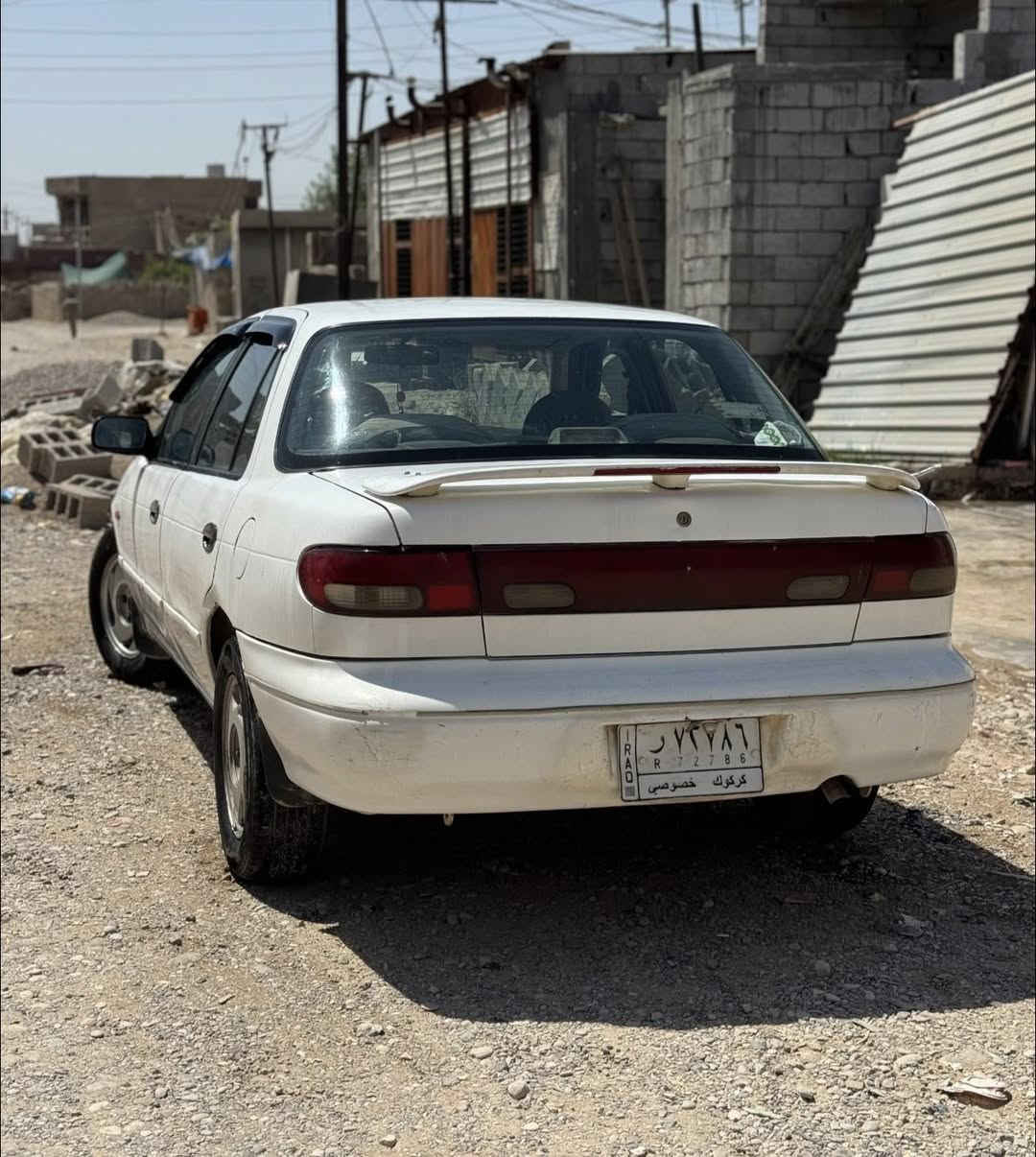 للبيع كيا سيفيا موديل 1996 رقم كركوك مشروع وطني بسمنه سنويه لحد 29 شرط التحويل والغرامات سياره نظيفه لون ابيض محرك مفتوح مو مسكر محرك كير خير من الله بس بي بخار سياره بدون خياس وبدون ضربه تايرات صدر بشرط السعر 28 ورقه مكان سياره بدوز وشراي يتصل على الرقم ***********
