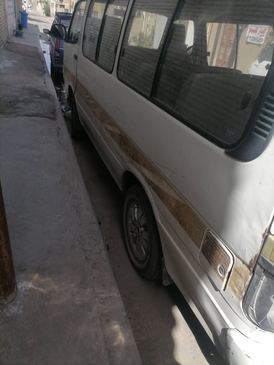 جنبي ٢٠٠٧ رقم الماني بغداد سيارة حدادية جديدة دوشمة جديدة كير خير من الله اكسل خير من الله بيها بس المكينة تنقص راعيها موجود وتحويل موجود مكان السيارة بغداد الشعب السعر ٤٢ وبيها مجال 
***********
