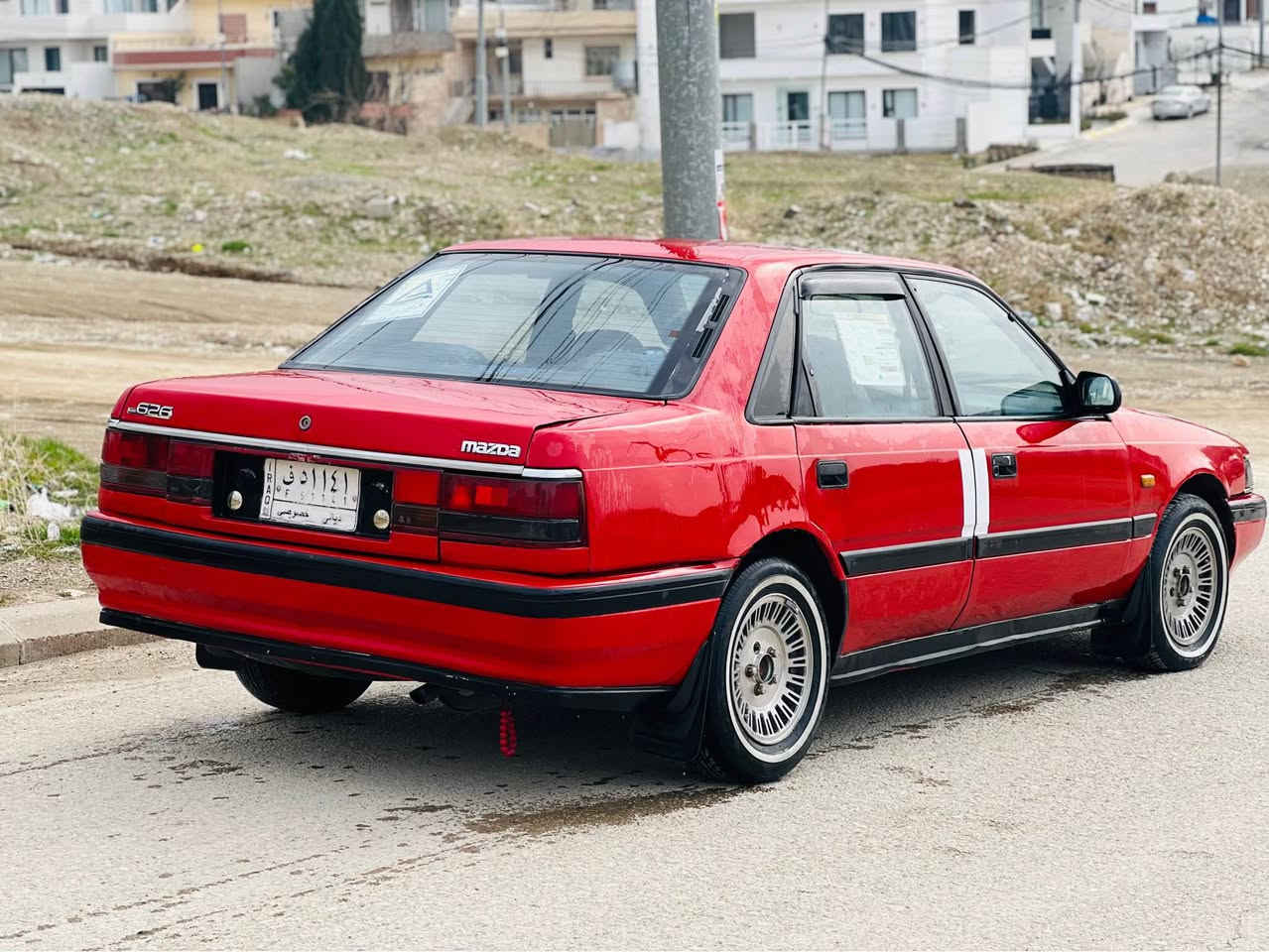 سعري 19$ مه عامه له  ***********
مازدا هه شتو به خ موديل 1990 سلايد چوار جام كاره با گير عادي ده عمو ليدراوي نيه هيچ گيرو مه كينه زور مه زبوت كلاجي زور خوشه ره قه مو سه نه وي اصلي به شه رتي اوليات و حاسيبه له سليمانيم سعري 19$مه عامه له Singapore
