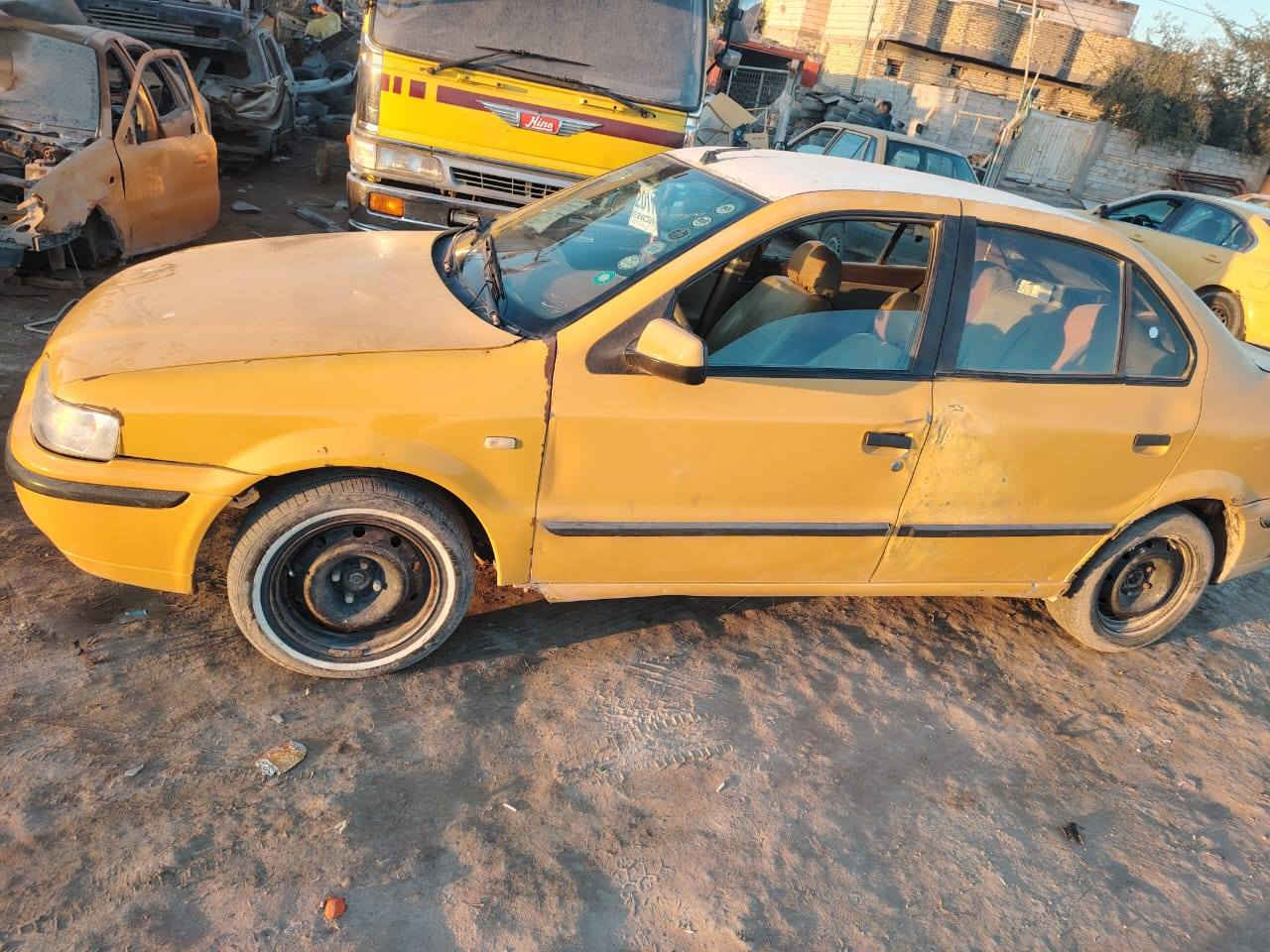 سمند للبيع السعر 9 ورقات محرك وكير جدد ع شرط تخم تاير جديد رقم بابل ابيع كوم حديد  عن السرقه والطلب مكان السياره الديوانية قضاء الشاميه ***********
