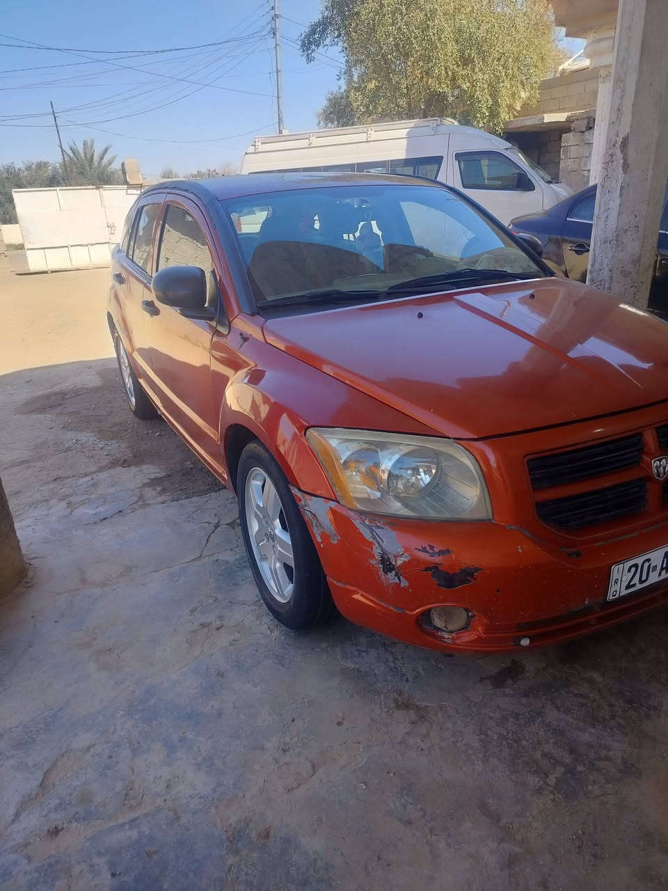 السلام عليكم 
للبيع دوج كاليبر 2008 كير محرك مكفول 
السياره بيها قطع صبغ 
محرك 2400 تبريد شغال
رقم ديالى انكليزي بسمي تحويل ثاني يوم 
السعر 58 ورقه وبيها مجال 
الاستفسار الاتتصال ***********
