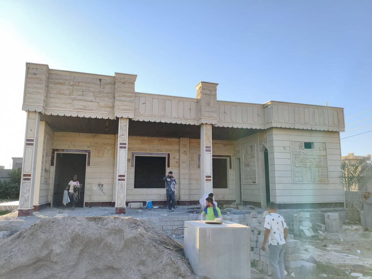 السلام عليكم الف الحمدلله والشكر تم إنجاز العمل 

كادر حجر حلان تطبيق واجهات كوبنات شغل نظيف درجه اولى
كرسته عمل أو بلمتر اسعار مناسبه للاستفسار الاتصال على الرقم
وحف ودرز تنضيف الواجهات المشغوله قديم 
جميع انواع الحجر 

*********** 
واتساب والخاص مفتوح
الله حي الجميع
