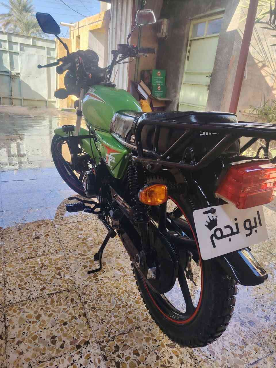 السلام عليكم
للبيع او مراوس حسب القناعه 
متاح دراجه شاينك مؤديل ٢٠٢٥  استخدام شخصي

 ماشيه ٧٩٠٠٠ حقيقي 👍

أوراق اصوليه   كهربائيات كامله. ترايك للبصره

دهن موتل  نضافه فول مكينه سبانه مامدود عليه وين مايعجبك افحص السعر عند الاتصال 

مكاني الطارميه الاتصال ***********
