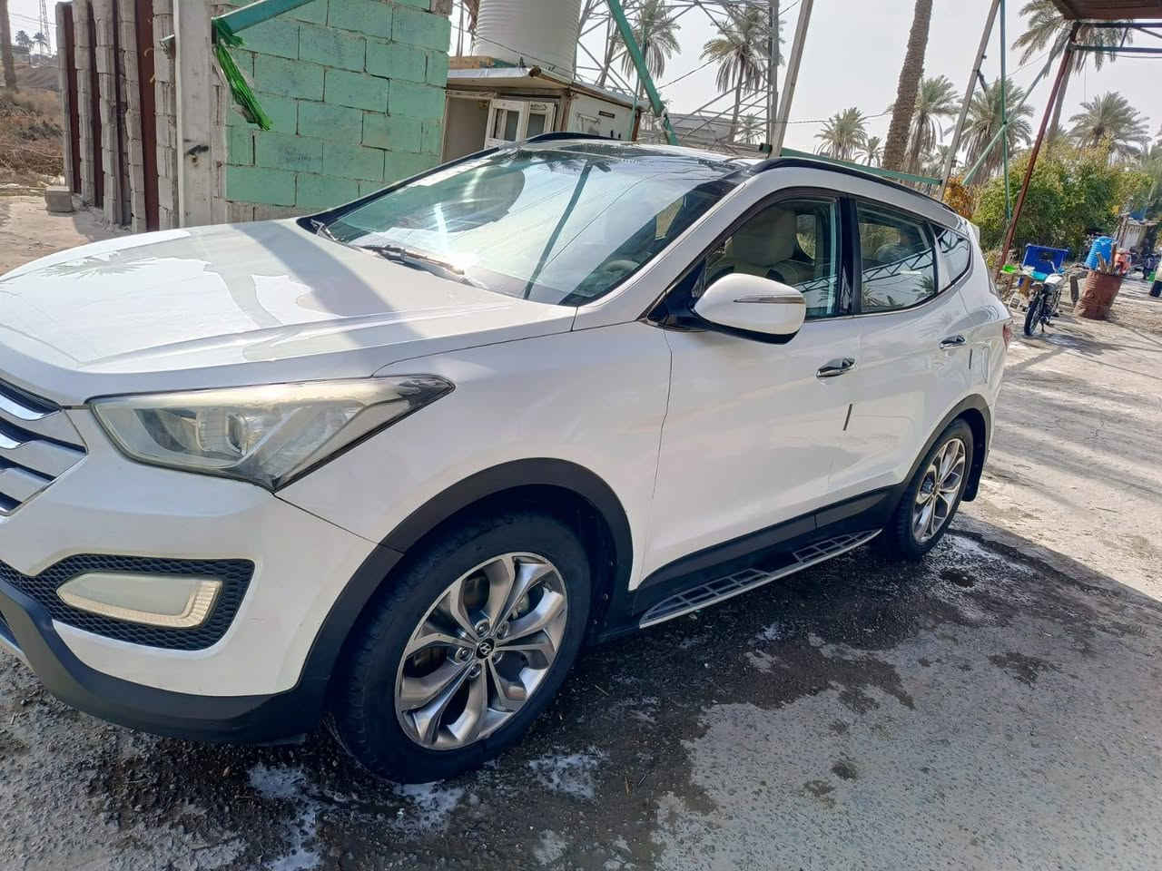 السلام عليكم
سنتافي خليجي 2013 رقم نجف باسمي  محرك 4  مواصفات السيارة بنرامه اشاير بلمري تحكم استيرن كامره حساسات وباقي مواصفات مراوس سورنتو السعر 155 أو بيه مجال كربلاء طويريج ***********
