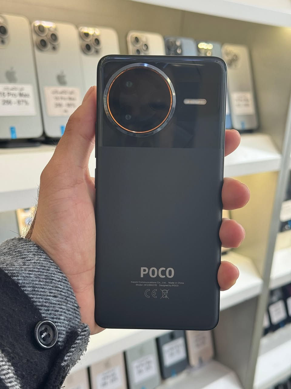 POCO F7 ultra
ذاكرة 512 عشوائية 16 جهاز جديد بمعنى الكلمة حالة حال الجديد وكل هذ وبي ضمان من المركز سبوع سعرة 625 الف

البياع المعالف الشارع العريض مركز النبأ


**إذا كنت صاحب هذا الإعلان وتريد حذفه لأي سبب، رجاءا أرسل رسالة إلى الدعم الفني**