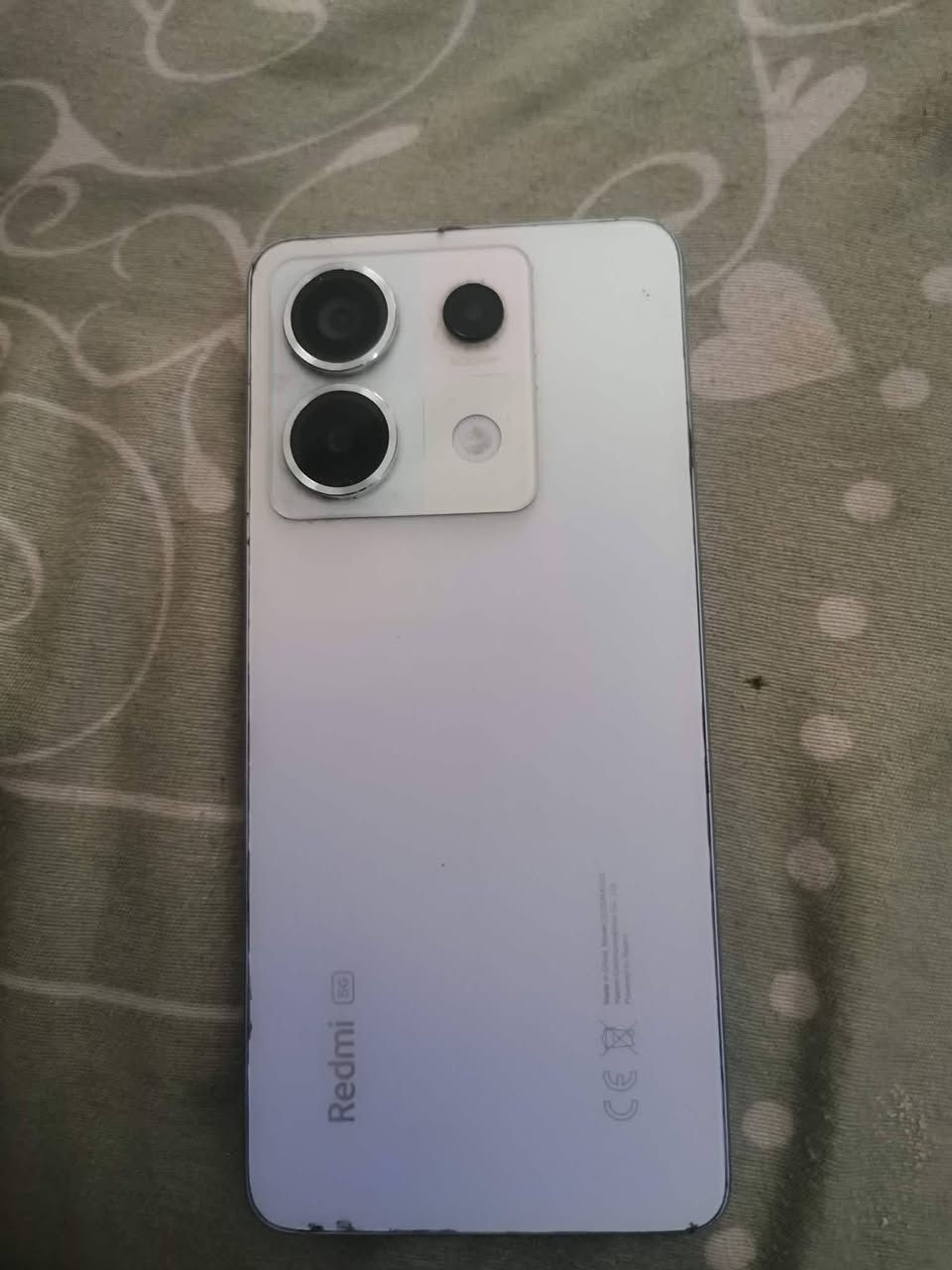 سلام عليكم شباب جهاز البيع Redmi Note 13 Pro 5G الذاكره 512 الجهاز نضيف مبدل شاشه اصليه بي سلاسه فول بل بوبجي يخبل السعر 200 المكان كوت شارع النفط ***********
