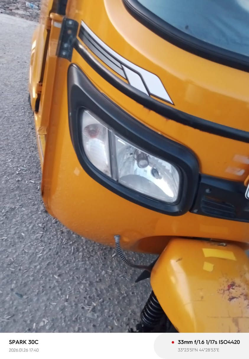 السلام عليكم تكتك البيع موديل 21شهر 8تكتك حلوه كشر مكفول من الصبغ الضربه كبل الشارع مكاني بغداد السعر خاص مامتواجد على الفيس الشراي يخابر ***********
