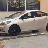 سياره سيراتو 2014 خليجي بيه مكان صبغ ابيع حزام او مراوس حسب القناعه،تب...