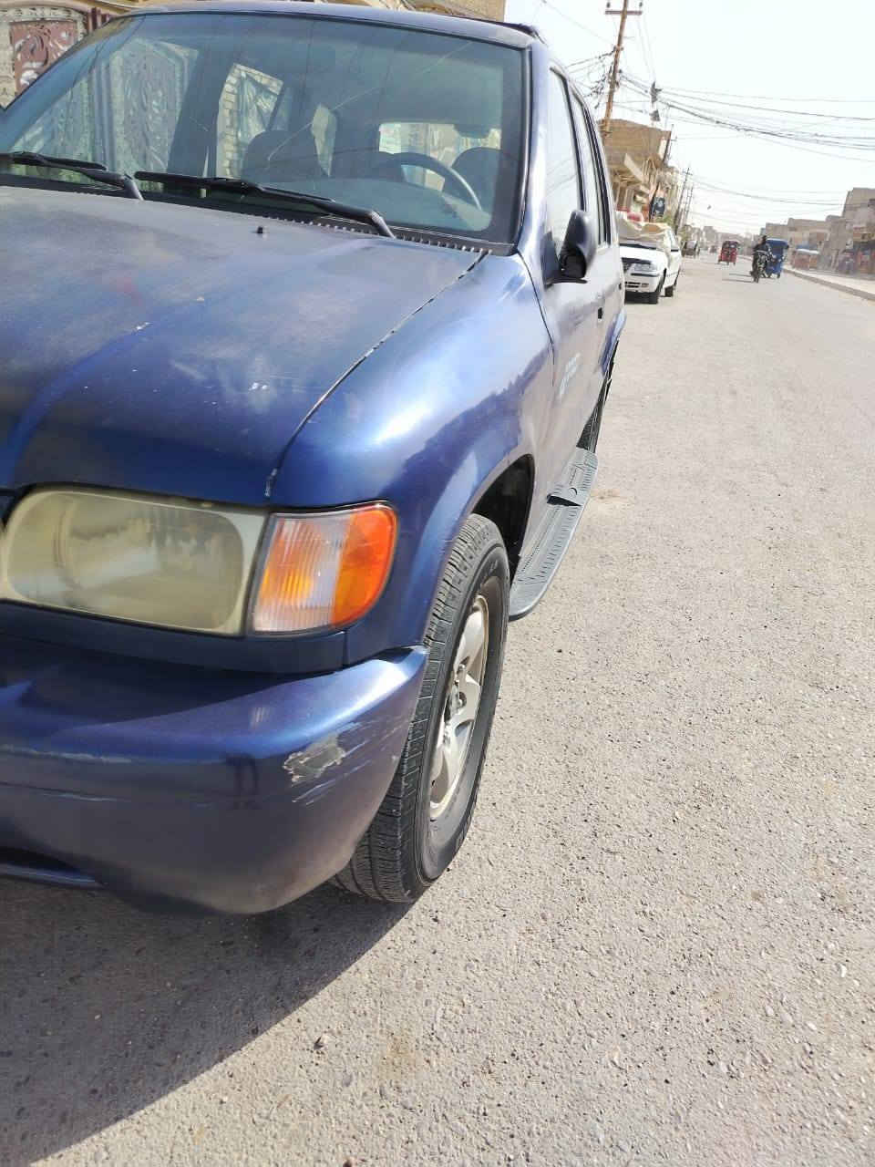 كيه سبورتج موديل 2000  مكينه خير من الله  بلاديه٢٠٠٠ مسكر وكير اوتو تبريد تلاج كهربائيا كله شغاله كاعيهجلد كشنات نظيفه  سياره بسمي وهزه جديد  السعر ٤٢ شرط ***********
