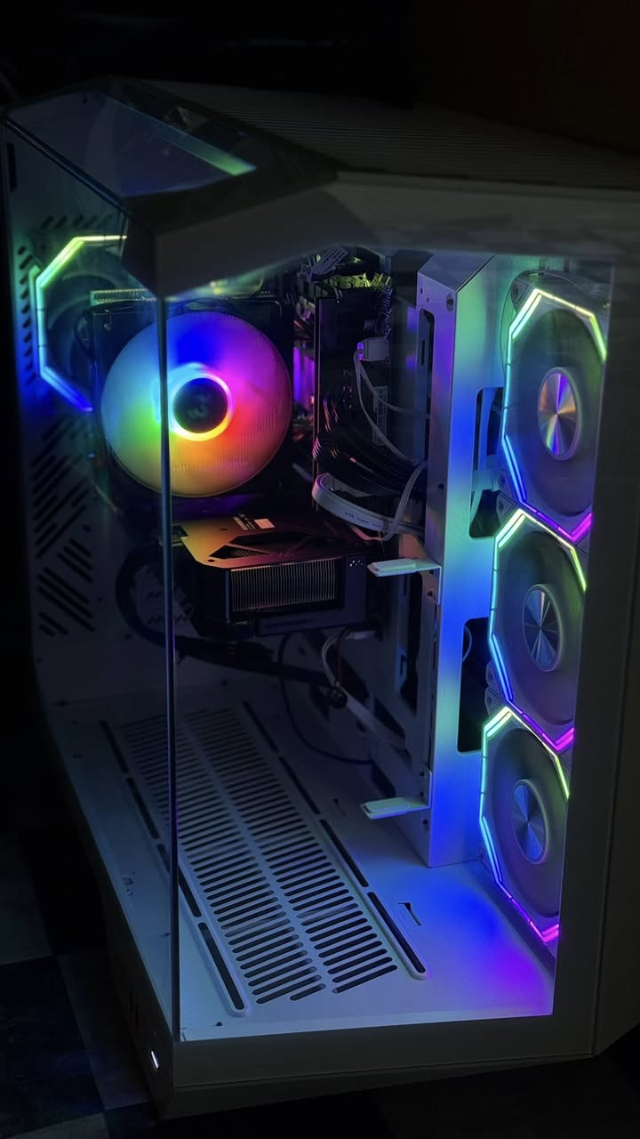 تجميعة للبيع مليون و 520 الف
Intel® Core I5 14400F

RAM 16GB 8*8 3200MHZ RGB (MASS)

Intel® H610 (LGA 1700) mic-ATX motherboard ASUS

GRAPHIC CARD : RTX 5060 ASUS 8GB

M.2 500GB KingStone

P.S 850W Segotep

Case DarkFlash DY470 Mid Tower Case - White


**إذا كنت صاحب هذا الإعلان وتريد حذفه لأي سبب، رجاءا أرسل رسالة إلى الدعم الفني**