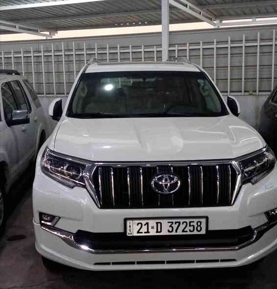 مكلف بالنشر :- برادو موديل 2020
محرك 6 
كلين  بدون صبغ او تعديل او تبديل 
ماشية 40 الف كيلو
فول مواصفات للأخير
سنوية بسم صاحب السيارة
بطاقة بانزين 
سعر 460
رقم صاحب السيارة
‭0770 134 8110‬
جديدة احلى من الصور مكان السيارة كركوك كركوك
