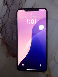 آيفون اكس ماكس جهاز كلها بلادي ممفتوح ولا طاب صيانه ذاكره 64 بطاريه 75...