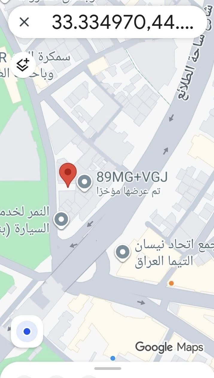 أرض للبيع
المساحة :  ٢٠٧ م٢   ،، واجهة ١١ 

الموقع : منطقة الشيخ معروف على شارع تجاري كما هو موضح في الخارطة أدناه

 للإستفسار : 0782246088  ,  ***********
