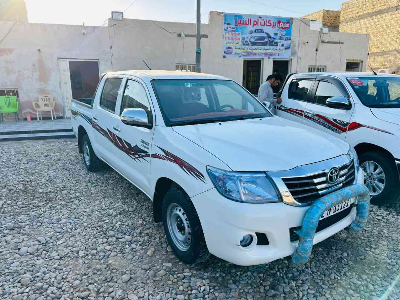 ياالله سلام عليكم للبيع 2014 كير عادي رقم ربيل تحويل وهزه كله جديد تخم تاير حداده مكينه كير سياره بل كارتون الف ما ذب عليها سياره كفاله عامه ما عده بنيد مفتوح ولباق
ي كفاله شرط سونار ترايك ل ربيل مكاني ذي قار قضاء الرفاعي السعر 185 وبيها مجال شراي نتصل *********** 
آسيه ***********
