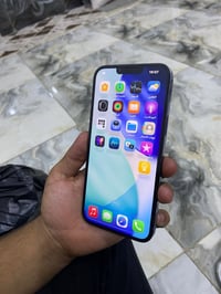 ايفون 13 برو ماكس جهاز نضيف حيل نضافه90  فقط استبدل بطاريه مال تقصيخ  ...