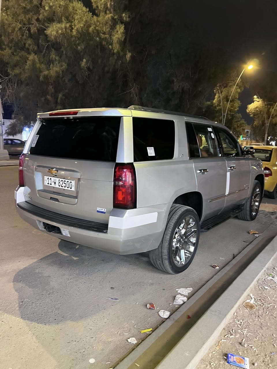 تاهو 2018 لحادث بل منشور بيع مراوس شاصي إرباكات سليمه قطعتين صبغ بدون تبديل سعر290 عنواني بصره***********
