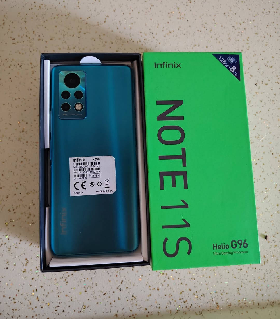 جهاز انفنكس نوت 11 برو اخو جديد بعده
ذاكره 128
غراضه كامله
سعره 150 وبي مجال قليل
شراي خل يتصل ***********
