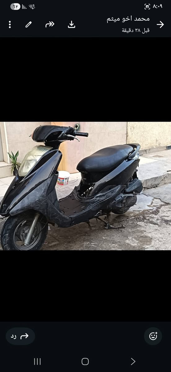 السلام عليكم دراجة ابريز للبيع الدراجة عوزهه بس باتري السعر 300 وبيها مجال العنوان السيدية شارع التراث الرقم *********** بي واتساب
