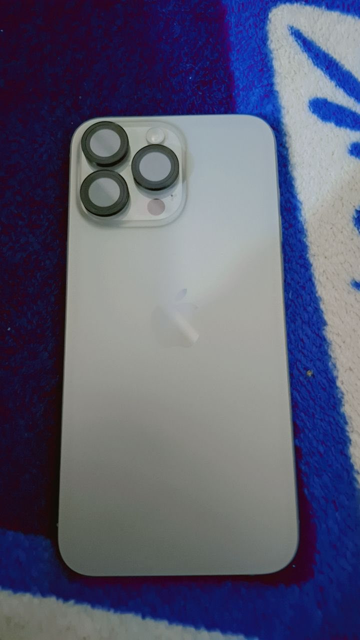 السلام عليكم ايفون ١٥بروماكس ذاكره٢٥٦بطاريه٨٧
السعر 600 وبي مجال*********** حله شارع 40
