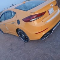 سياره النترا لون اصفر موديل 17 مكفوله  وارد امريكي سياره تخبل حداديه  ...