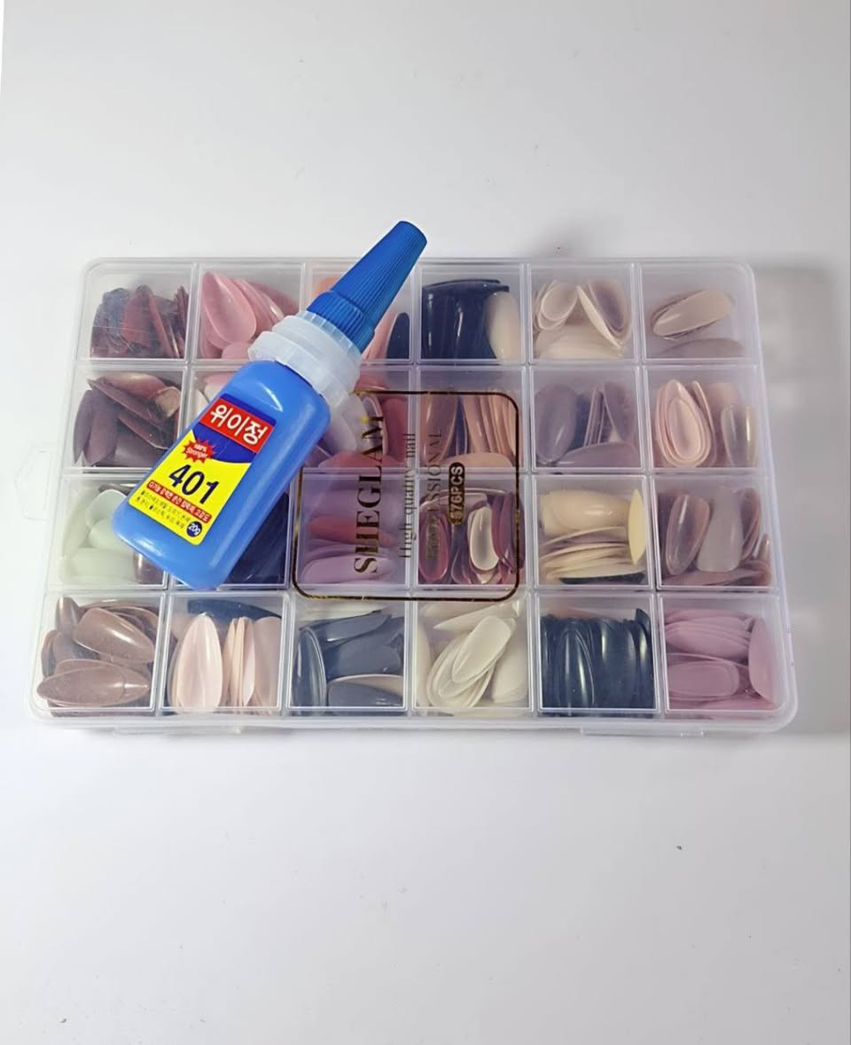 عـرض للأضافر 💅🥹✨
سيت اضافر اكريلك 576 قطعـة
لوزيات والالوان تموووت ضـد الكسر واحجام تجنن تناسب كل الاضافر 24 لـون الحجـم الكبير. 
صمغ اظافر 401 💅💅
لاصق اضافــر ثابت جداً 🎗يدوم اكثـر من اسبوع بدون مينزع الاظفـر ومصنوع من مواد طبيعية. وفيتامينات تحافظ على الاظافرالطبيعيةوالصناعية دون تكسرها او تضررها🤎✨ نقطة صغيرة جداً تكفي
سعـر الـعّـرض /  ١٣
التـوصيل لـبغداد ٤ ومحافظـات ٦
﹏﹏﹏﹏﹏﹏﹏. 🩷⋆˚🧁✧˚.🎀 
أذا ترید تطلب منتج ثاني وياة عابر ١٠ يصير خصم : 
سعـر الـعّـرض / ٨


**إذا كنت صاحب هذا الإعلان وتريد حذفه لأي سبب، رجاءا أرسل رسالة إلى الدعم الفني**