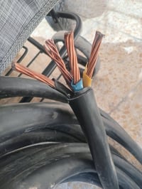 كيبل للبيع 4×25 استندر اصلي طول 19متر اردني  العنوان بغداد البلديات ال...
