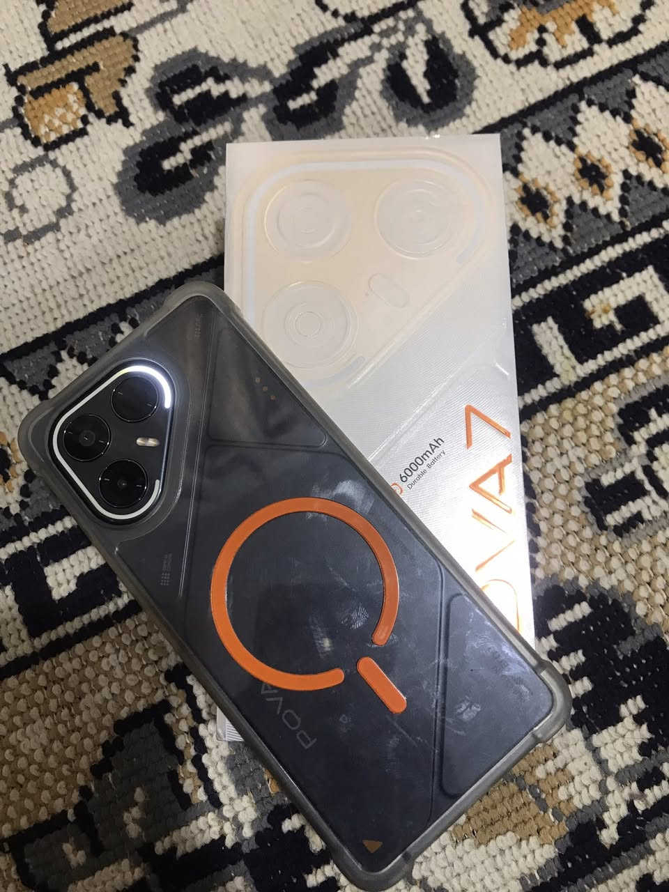 السلام عليكم
تكنو بوفا 7 فايفجي 

تلفون حلو يفيد للالعاب يفعل 120 فريم مادري 90

وكامرته بتصوير ولا غلطه تصوير ليلي حلو وراقي 📸

يدعم دبل سيمكارت 

التلفون قبل 3 ايام اشتريته وانه بديه كسرت جيسه 

ذاكره 256 

بطاريته 6000 يدعم اشحن الاسلكي وشحن اسريع 

144 هرتز

التلفون رايده قفل 290 او مراوس بايفون 11 برو ماكس

او 12 عادي كون نضيف 

مكاني بصره قضاء القرنه 

لتواصل رقمي ***********
