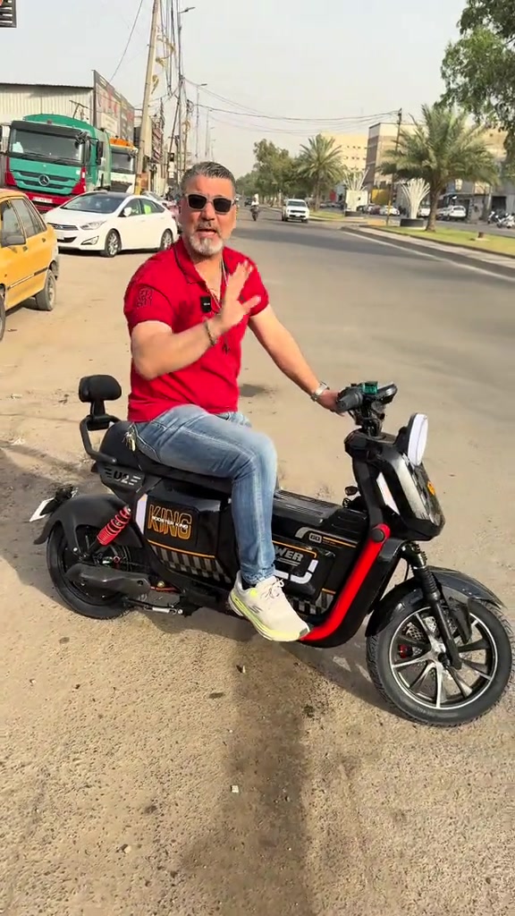 � شركة الجوهرة البحرية أدارت أحمد عبود 🔹 🔥 وصل حديثاً — دراجة كهربائية نوع (أباجي) جبلي 🔥 قوة ✖️ ضخامة ✖️ أداء عالي � المواصفات: • ⚡ ملف قوي: 2500 واط • 🔋 عدد البطاريات: 6 بطاريات • 🔋 سعة البطارية الواحدة: 39 أمبير • 🔌 الفولتية: 72 فولت • 🛞 حجم التاير: 12 إنج (عريض – ثبات عالي) • 🚀 السرعة القصوى: 80 كم/س • 🛣️ المسافة: تمشي لحد 80 كم بالشحنة الواحدة ✔️ مناسبة للطرق الوعرة ✔️ تحمّل عالي وأداء قوي ✔️ تصميم جبلي ضخم وملفت 📲 للطلب والاستفسار: واتساب: *********** 📍 العنوان الكامل موجود بالبايو ⸻ #دراجات_كهربائية #دراجات_العراق #دراجة_كهربائية #دراجات_جبلي #سيكل_كهربائي
