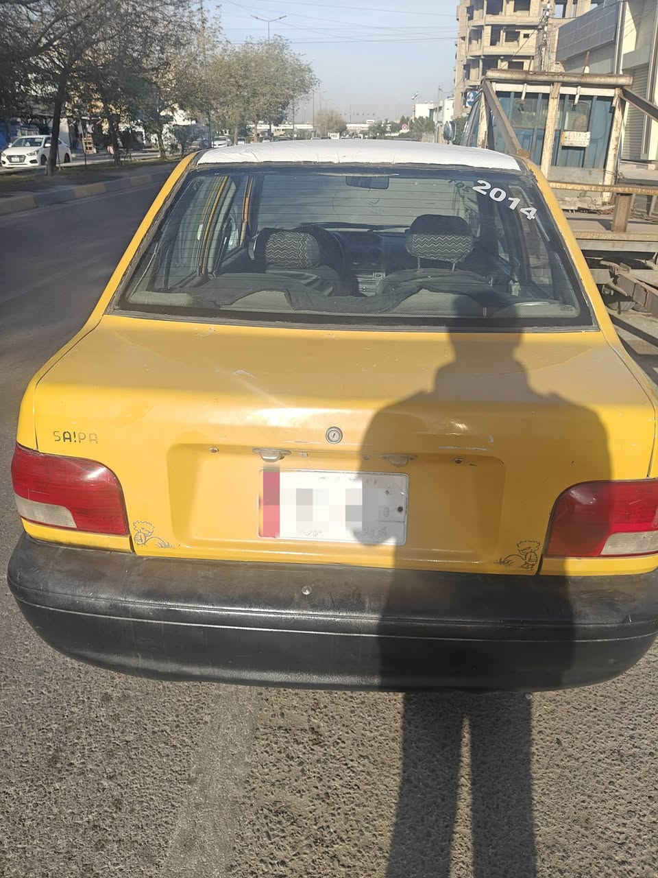 2014 رقم كربلاء مكاني كربلاء
مكينه وكير برايد 
شواصي معمره 
مصفره هيئه وغرامات 
تحتاج ترتيبات شويه مثل بلكات وتك لايت 
ب25 وبيها مجال ***********
