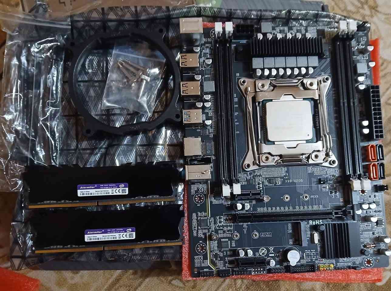 السلام عليكم 
مذربورد DDR4 مع +معالج +رامات قطعتين 
 حجم 8GB سرعه 2666
  بهل شكل هذه جديد غير مستخدم متواجد خاص 
توصيل موجود بغداد وجميع المحافظات


**إذا كنت صاحب هذا الإعلان وتريد حذفه لأي سبب، رجاءا أرسل رسالة إلى الدعم الفني**