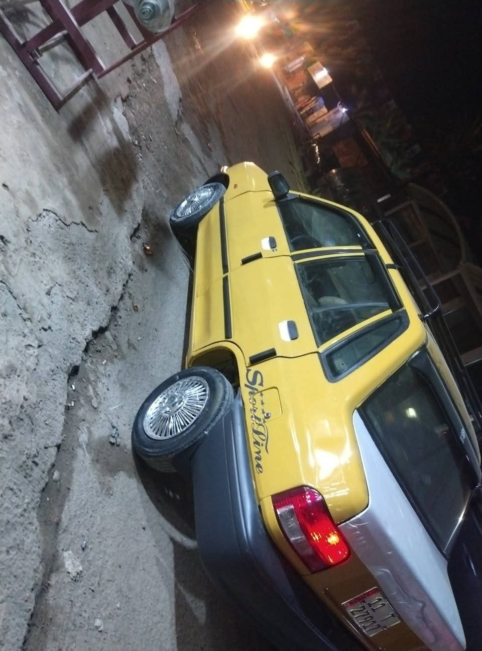 سلام عليكم سايبه البيع بسمي مصفره هيه غرامات بدون خياس كير ايفتلت الخامس شاصي جوه سايق بي فطر مكاني بغداد ***********.    سعر 23 بيه مجال
