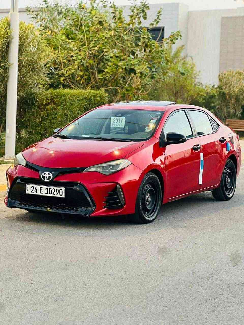 كورلا 2017 
مواصفات فول 1/1
فتحة سقف
بصمة تشغيل 
بصمة أبواب 
بصمة جنطة 
كشن هيتر تبريد
كشن كهرباء 
رقم دهوك سنوية جديد
ضرر 3 قطع صبغ بدون دواخل 
السعر 127 بيها مجال 
عنوان كركوك ***********
