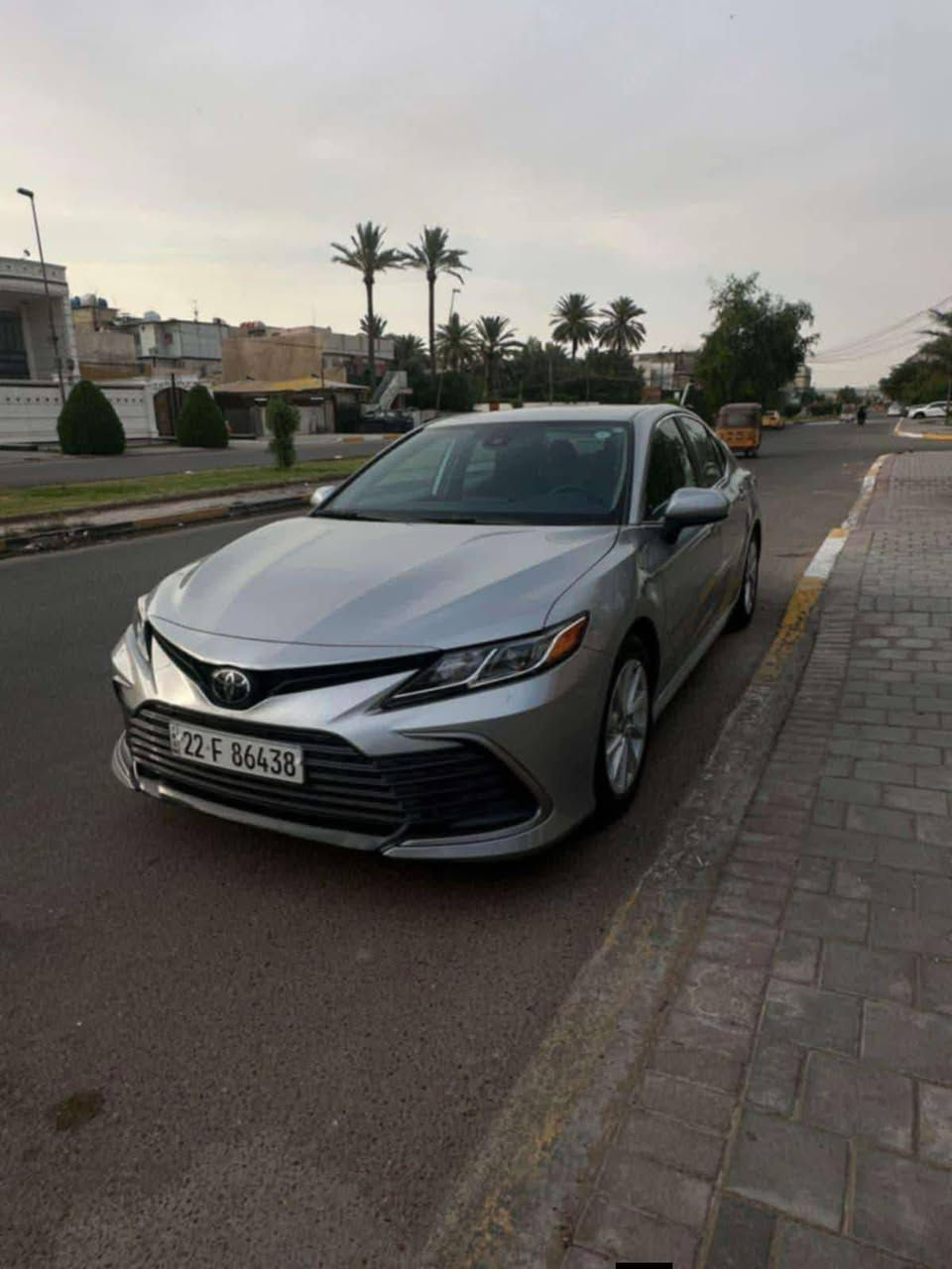 كامري 2022 le بانزين 

مواصفات عادية ماشية 35 الف مايل فقط 
رقم اربيل باسمي تحويل مباشر 

حادثها قطعتين باب السائق و الخلفي فقط
و بيها ملاحظات موضحهن بلصور مثل بارد بلجاملغ الخلفي و شخط بلباب 

الباقي كفالة على وضع الشركة ما بيها اي نقص 
مكينة كير تبريد صدر كولشي مكفول 
شرط الفحص

السعر 🔴 195 🔴 و بيها مجال تعال شوفها و بيك خير و تدلل او مراوس اذا اكو 

مكاني بغداد الغزالية 

للاستفسار اكثر 
‏‪***********‬‏ بغداد, العراق
