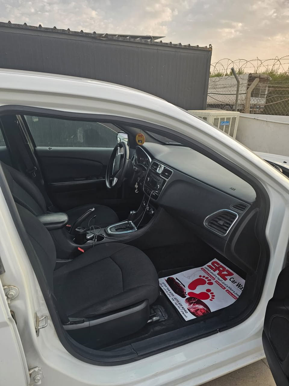 Chrysler C200 Spring 
Model 2013
سيارة خليجي شركة اربيل 
نسبة نضافته %99

سيارة بدون فتحة فقط 
ماشية 86,000 ميل حقيقي 
سيارة بدون حادث و بدون صبغ فقط شبر بارد بالجنطة
 صدر سيارة ضارب كاع ارباكات طكت 
سيارة مرتب و حلوة ولا دينار مصرف مابي 
حجم محرك 3.6 لتر 6 سلندر ارغب محرك وحش طريق
كير و محرك مامفتوح شرط الفحص
رقم و سنوية كلها جديد 
بس يرادلة هزة فقط
سيارة باسمي عليه غرامة مرورية 350 الف 
تحويل شرط نفس اليوم
مكان سيارة اربيل 
*********** موجود على واتس اب
سعر سيارة 105$ ورقة و مجال جدا جدا بسيط
