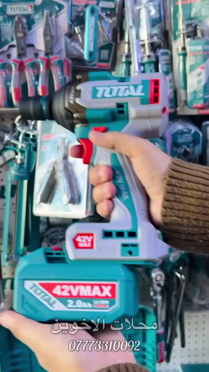 دريل لقمة شحن 42 فولت من توتل راح يجي بعزم 600 نيوتن مع كامل  الملحقات


**إذا كنت صاحب هذا الإعلان وتريد حذفه لأي سبب، رجاءا أرسل رسالة إلى الدعم الفني**