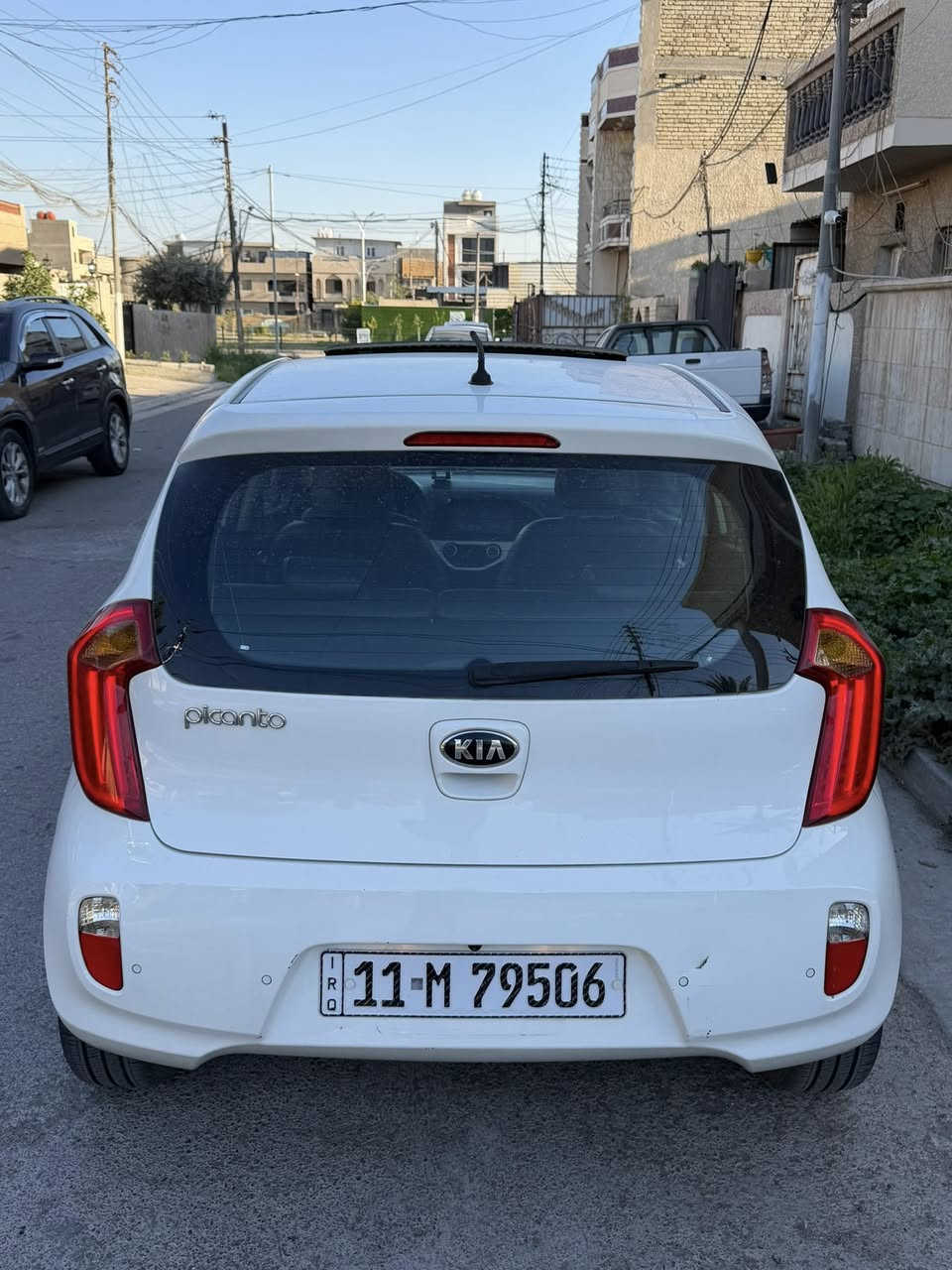 بيكانتو موديل 2015 رقم بغداد باسمي فول مواصفات ماشيه 36 بيه رش صبغ مكانات بدون حادث بدون دواخل محرك 1400  مواصفاته سلايت بصمه يدان نيكل مري شفط اشاير كشنات جلد حساس كامره تحكمات لدات تخم تاير كير محرك صدر بلاد مكاني بغداد السعر 85

***********
