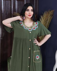 كشمير مطرز • مقاسات 2XL-5XL • طلب بالدرزن