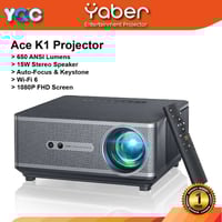 Yaber Ace K1 • 650 لومن • 1080P/4K