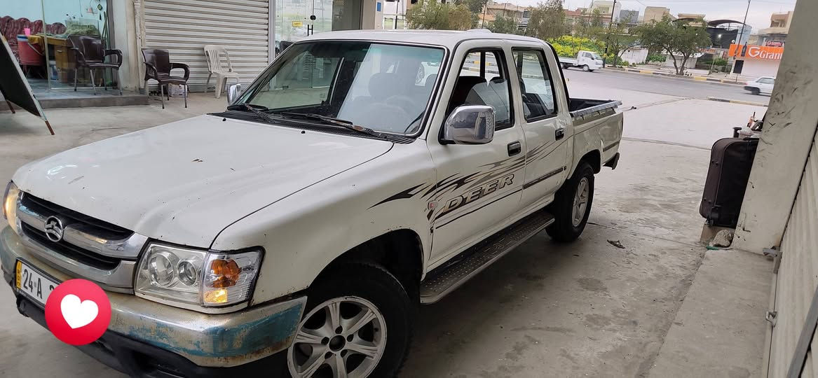 السلام عليكم
بيك اب 
دير 
السياره رقم دهوك جديد سنوية 2029
محرك وكير شرط 
طخم تايرات وطخم السياره 100/100
الرقم ***********
       ***********
السعر 66
