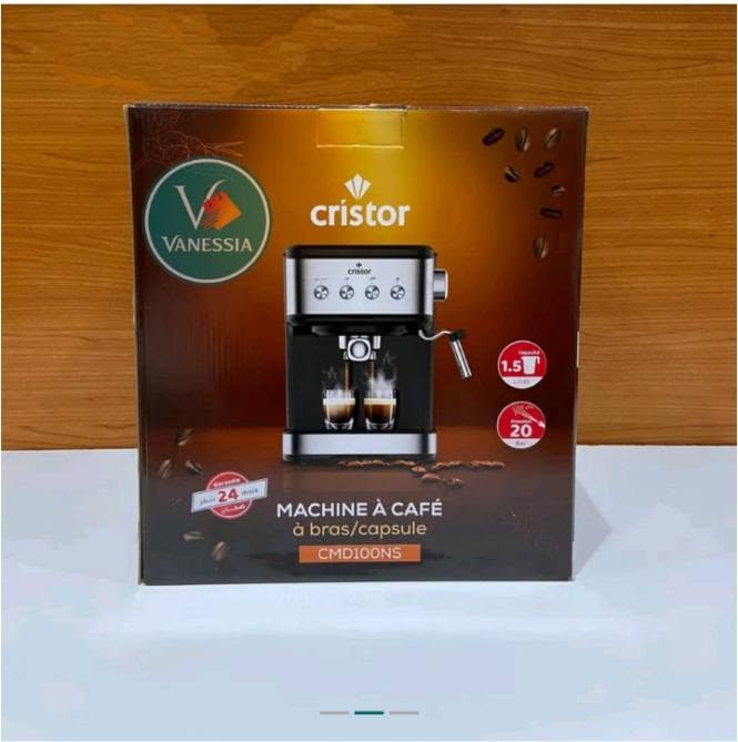 Machine a café ☕
Capsule 20 bar capacité  1.5L
Marque cristor
بسعر تاع 19500دج فقط


**إذا كنت صاحب هذا الإعلان وتريد حذفه لأي سبب، رجاءا أرسل رسالة إلى الدعم الفني**