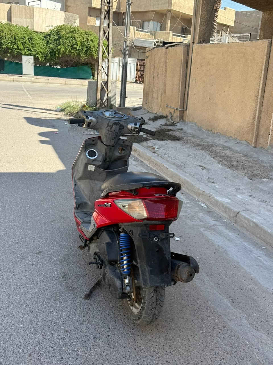 متاح سكنس فحل نوزل مكينة حلوة كفرات اصلية كهربائياتهة شغالة دراجة شغالة بس ابيع كوم حديد سعرها ٥٠٠ بغداد البياع تشتغل وتطفى ابيع كوم حديد تجي تحمل وتروح ***********
