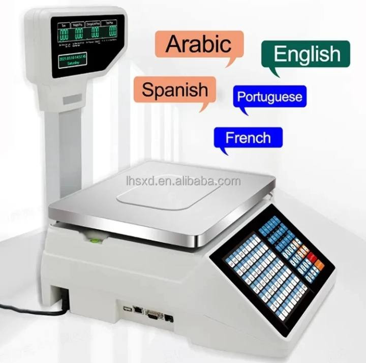 ميزان رقمي باللغة العربيه يمكن طباعة ملصق بالوزن والسعر من خلال الوزن قارى باركود جديد غير مستعمل


**إذا كنت صاحب هذا الإعلان وتريد حذفه لأي سبب، رجاءا أرسل رسالة إلى الدعم الفني**