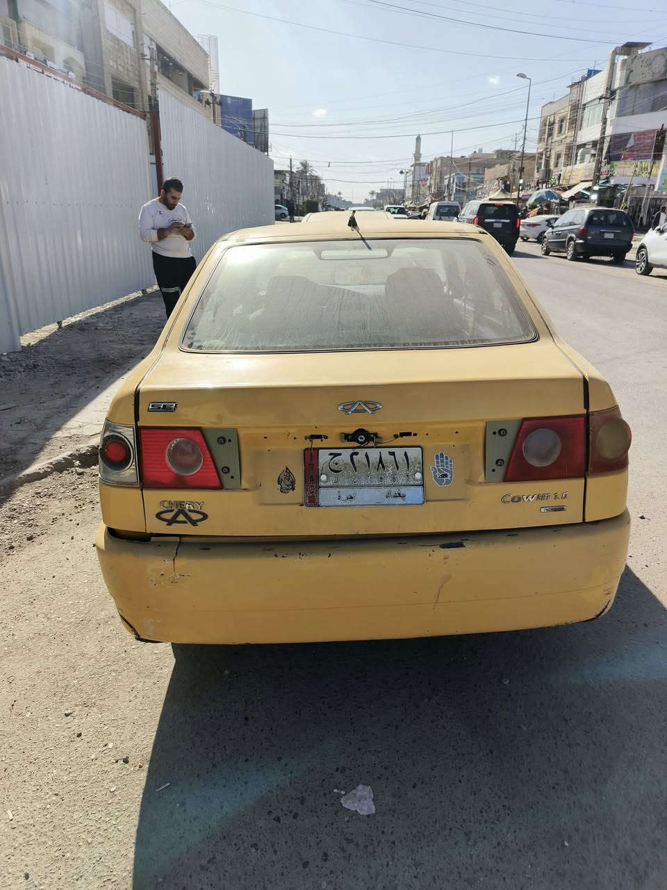 شيري كوين 2010 السيارة شغالة  ونشطة وين متطلع بيها اطلع يرادلها صدر ومحركها بي تبخير السيارة صاحبها موجود شرط ثاني يوم احولك  سعر 16 ورقة  بيها مجال عليها هيئة 180 الف  ***********
